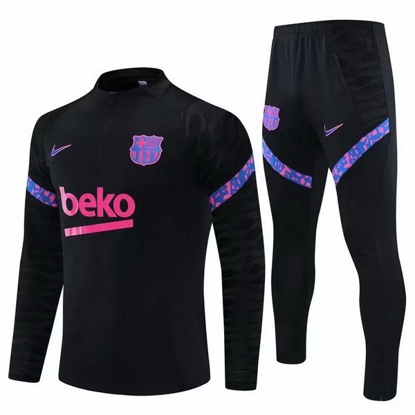 Survetement Barcelone 2021-22 Noir Purpura